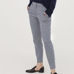 Geometric pattern pants